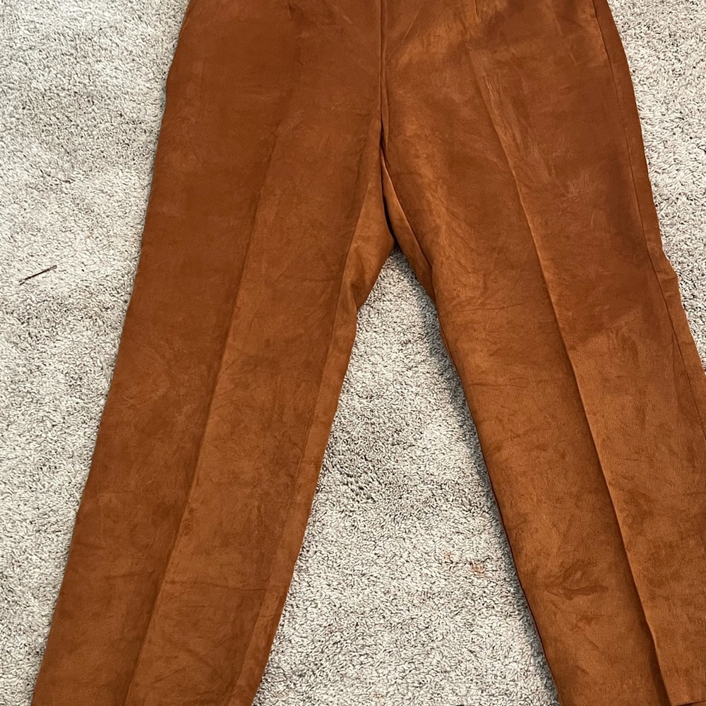 Alfred Dunner Brown Corduroys Women’s 18W